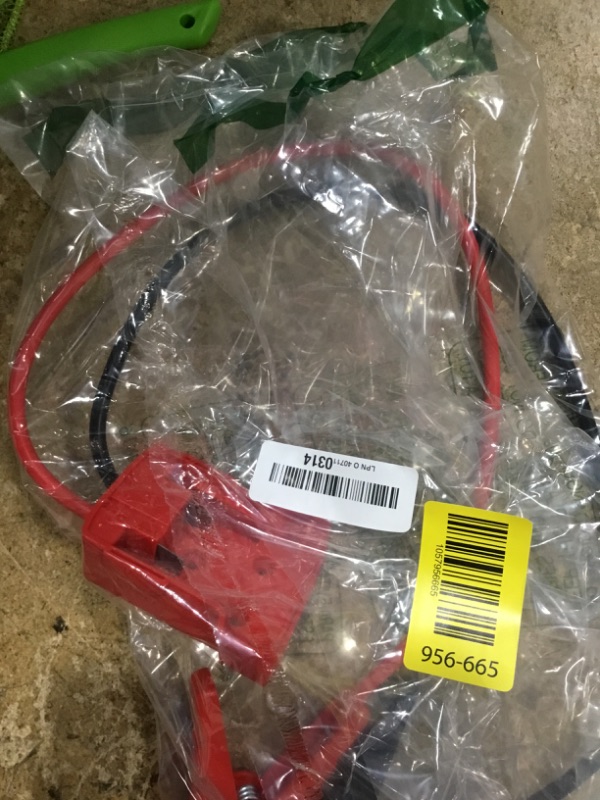 Photo 1 of Sejaede Jumper Cables with Alligator Clips Compatible with Milwaukee M18 18V Battery, 2ft 8AWG Silicone Wire Jumper Starter Clamps, Automotive Booster Cable for Jump Starting Car Using Tool Battery
