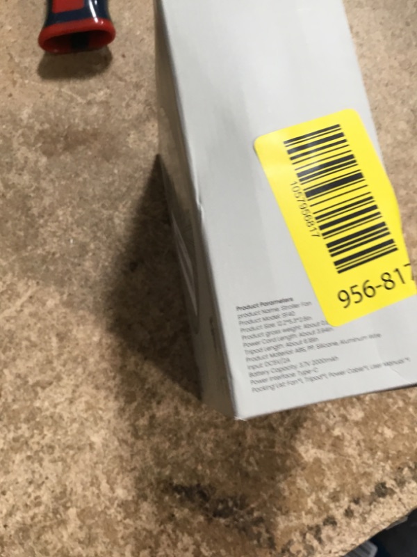 Photo 1 of **MISSING LEG STAND** Gaiatop Mini Portable Stroller Fan, Battery Operated Small Clip on, Detachable 3 Speed Rechargeable, 360° Rotate Flexible Tripod Better Cooling for Car Seat Crib Treadmill Travel Black