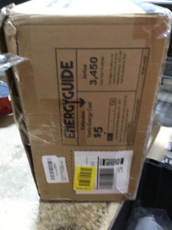 Photo 1 of ****STOCK PHOTO FOR REFERENCE ONLY**Farmhouse Ceiling Fan with Light and Remote, 52" Black Rustic Flush Mount Ceiling Fans for Bedroom Living Room, Industrial Caged Ceiling Fan for 6 Speed Reversible Motor, 5 Dual Blades