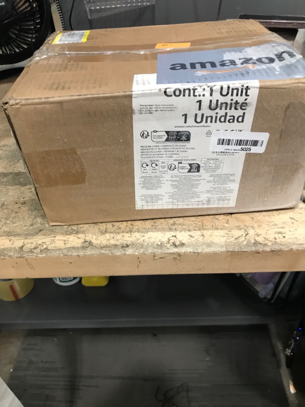 Photo 1 of **KEYS ARE MISSING** Amazon Basics Small Slim Desk Drawer Security Safe with Programmable Electronic Keypad, 0.1 Cubic Feet, Small Safe, Black, 11.8''W x 8.6''D x 4.4''H