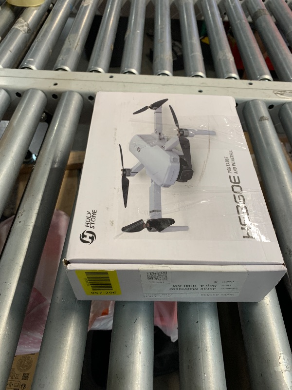 Photo 1 of ***(USED/ UNABLE TO TEST ITEM/ UNKNOWN IF MISSING PARTS)***Holy Stone HS360E GPS EIS Drones with Camera for Adults 4K, 249g FAA Compliant Lightweight Foldable FPV RC Quadcopter Drone with 1200W Sensor, 20000ft Range, Auto Return, Follow Me, Upgraded HS360