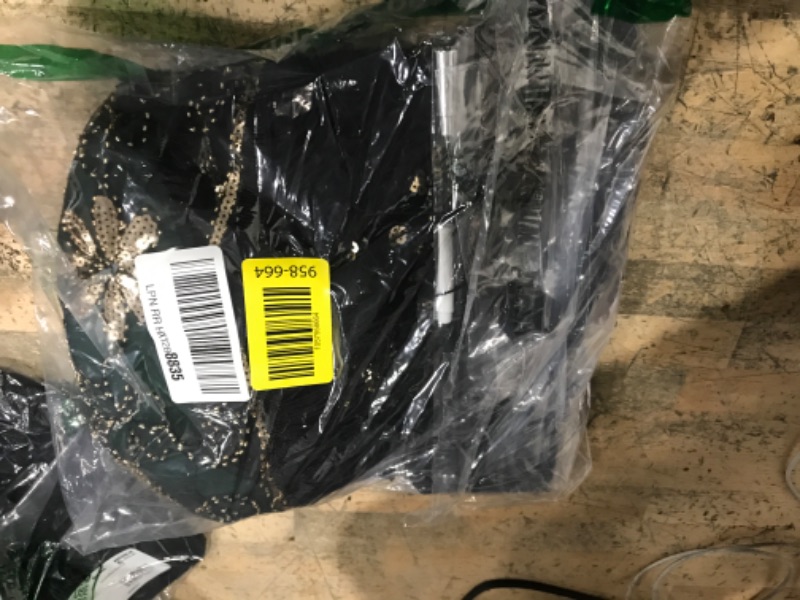 Photo 1 of 1920s Dresses for Women Flapper Dress Gatsby Dresses for Women 20s Costumes 1920 Great Gatsby Theme Roaring 20's Dress Black and Gold