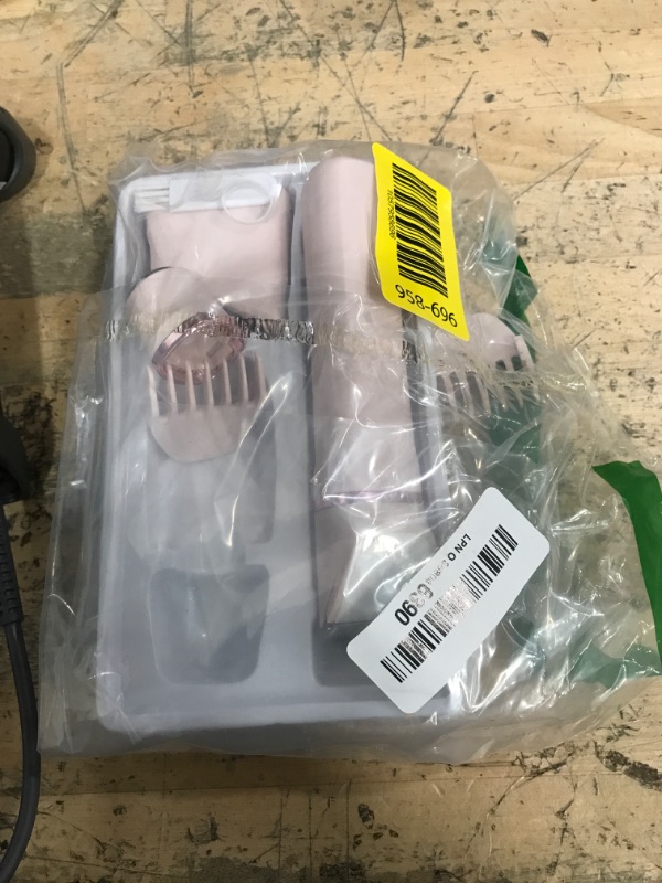 Photo 1 of **MISSING USB CHARGER** Bikini Trimmer for Women - Painless Electric Razors for Silk Skin,Cordless Body Shaver for Trip,Replaceable Lady Facial Razor, IPX7 Waterproof&Easy Cleaning, Ceramic Blade, USB Charge Dock Pink