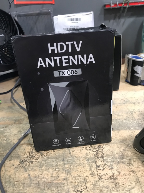 Photo 1 of 2025 TV Antenna Indoor Antenna for Smart TV, 2200+ Miles Long Range Reception tv Antenna with Amplifier Signal Booster for Local Channels, Clear Reception for 4K 1080p HD
