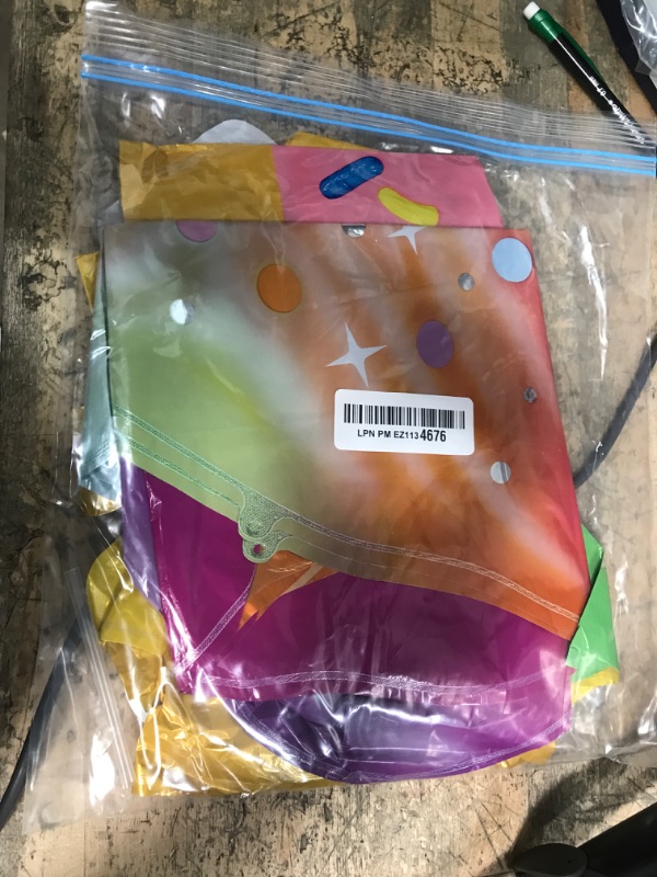 Photo 1 of 12 PCS Large Donut Candy Ice Cream Theme Balloons, Ice Cream Party Decorations, Foil Mylar Balloons for Summer, Hawaii, Birthday, Baby Shower Party Supplies