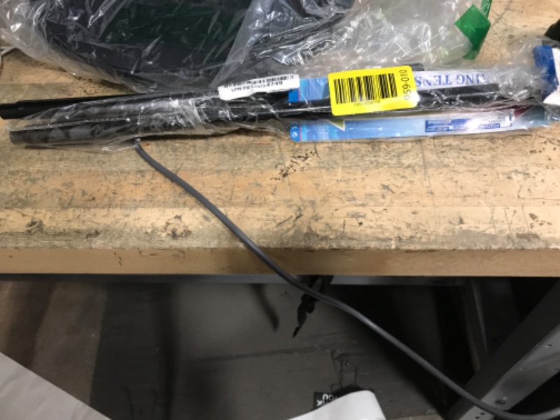 Photo 1 of 2 Pack Tension Rods Spring Tension Curtain Rod, 26 to 39 Inch Adjustable Black Tension Rod, Small Curtain Rods Spring Loaded Curtain Tension Rods for Window, Bathroom, Cupboard, Kitchen, Home