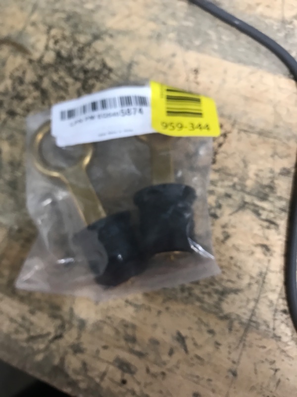 Photo 1 of **PARTIAL SET/ONLY 1 ** Ciweisah Boat Drain Plug O-Handle Snap Boat Plug Brass/Stainless Steel Drain Snap Plug Rubber Boat Plug (Brass-1.25inch-O)