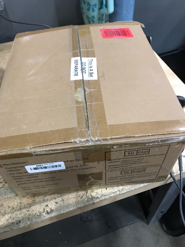 Photo 1 of 14 Pcs Pots and Pans Set, Nonstick Cookware Sets, Granite Induction Cookware Non Stick Cooking Set with Frying Pans, Saucepans, Saute Pan, Extra Large Casserole, PFAS PTFE PFOA PFOS Free