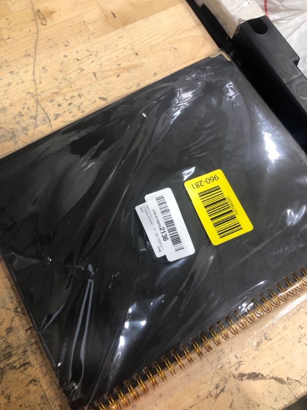 Photo 1 of 2026 Appointment Book/Planner - 2026 Daily Hourly Planner from Jan. 2026 - Dec. 2026, Weekly appointment Book 2026, 2026 Hourly planner with 20-Minute Interval, 9" x 11", Twin-Wire Binding, Colorful Tabs, Pocket - Black