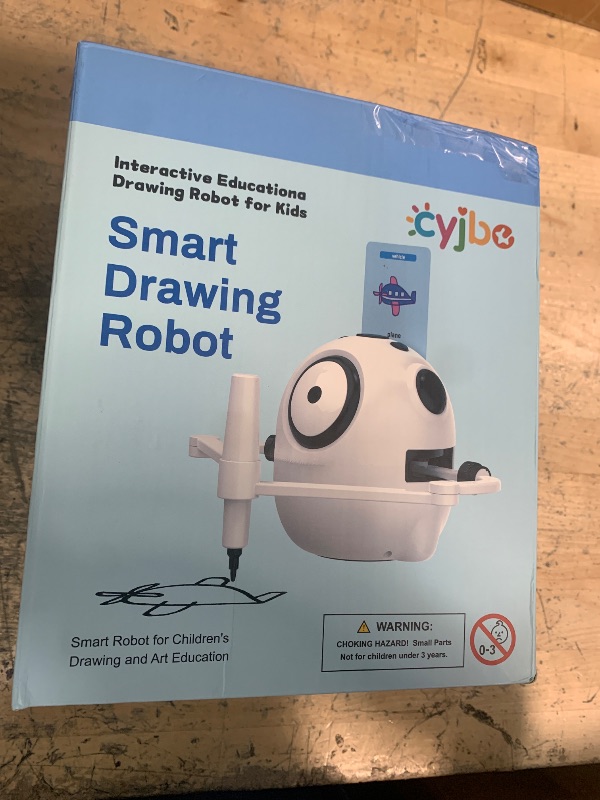 Photo 1 of Smart Drawing Robot for Kids with No-Insertion Scan Tech, Interactive Montessori Educational Drawing Machine?Learning Painting Robot Toy with 150 Cards & 16 Colorful Pens for Boys Girls 3+