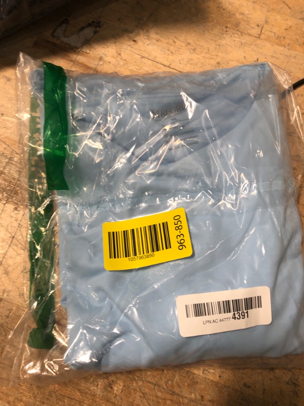 Photo 1 of ***(MAJOR DAMAGE/ STAINED)***REORIA Womens Sexy Sleeveless Halter Neck Racer Back Leotard High Waist Thong Bodysuits Tank Tops Sky Blue X-Large