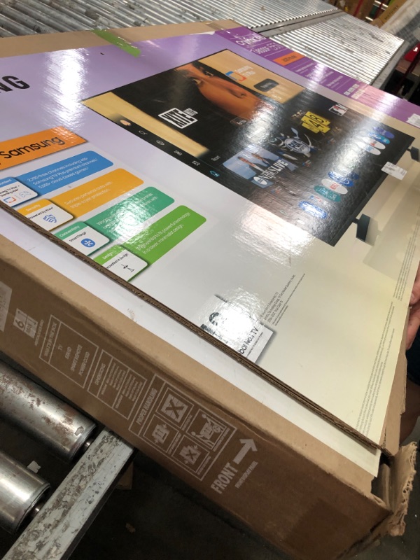 Photo 1 of ***NO POWER ON***Samsung 55-Inch Class Crystal UHD U8000F 4K Smart TV (2025 Model) Endless Free Content, Crystal Processor 4K, MetalStream Design, Knox Security, Compatible with Alexa