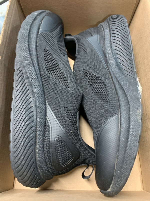 Photo 1 of (used)(see images) ALLSWIFIT Men's Hands-Free Slip On Walking Shoes Laceless Comfortable Tennis Sneakers,Size 11