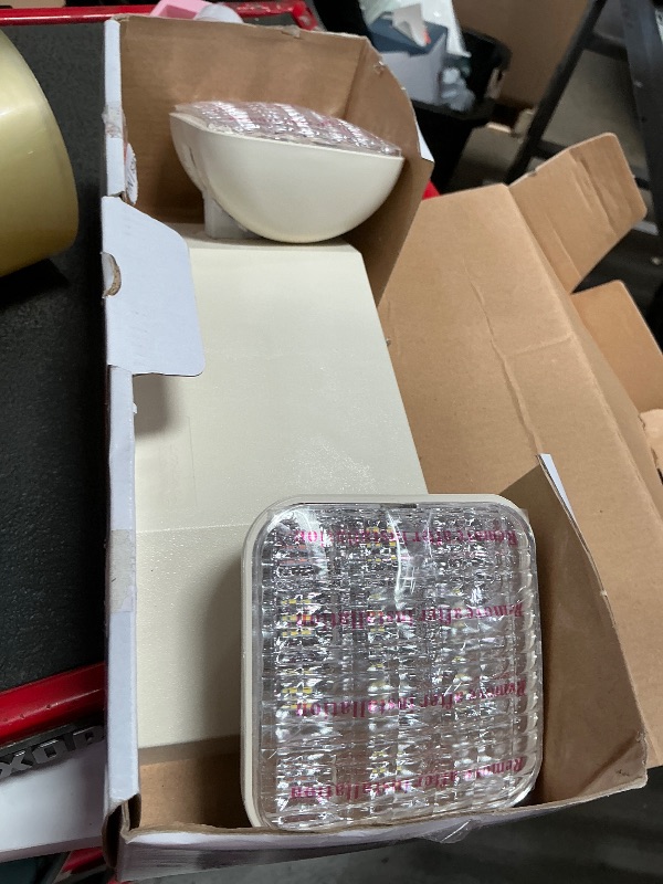 Photo 1 of **ONE ONLY** Sunco LED Emergency Lights, Commercial Lighting for Business, Power Outages, Offices, with Backup Battery (90 Minutes), Wall Mount, Hard Wired, 120-277V, Fire Resistant (94V-0) UL.