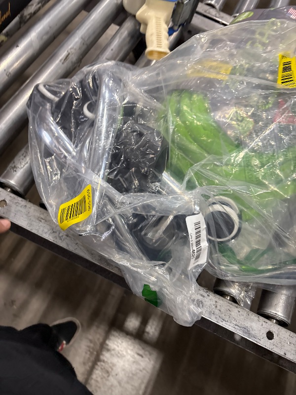 Photo 1 of **PARTIAL SET/ BASE ONLY** FNZIR Swivel Rolling Stool with Wheels Height Adjustable Stool Chair Drafting Chair with Backrest Black