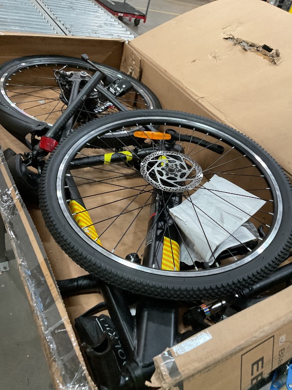 Photo 1 of MULTIJOY Electric Bike for Adults,48V Built-in Invisible Removable Battery,500W Motor(Peak 700W) Electric Mountain Bike,26" Tires Front Fork Suspension with Fenders,UL Certified 21-Speed