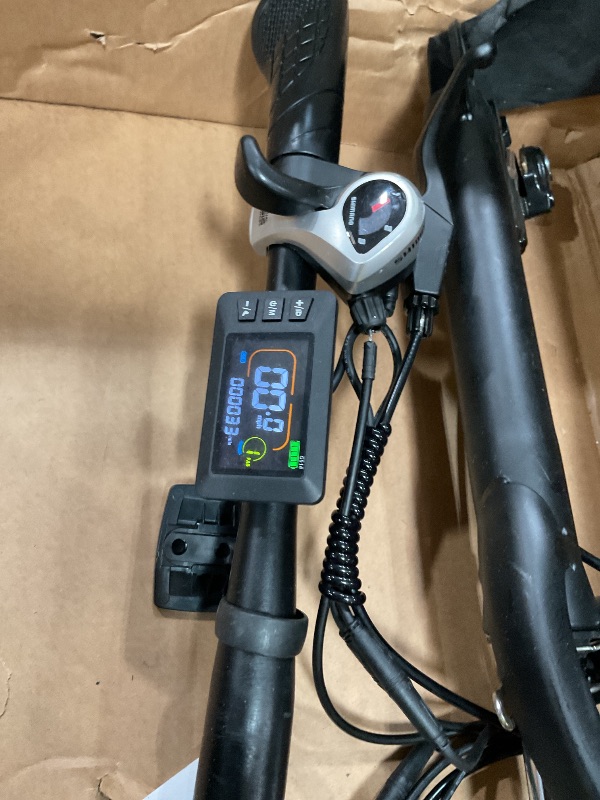 Photo 1 of MULTIJOY Electric Bike for Adults,48V Built-in Invisible Removable Battery,500W Motor(Peak 700W) Electric Mountain Bike,26" Tires Front Fork Suspension with Fenders,UL Certified 21-Speed
