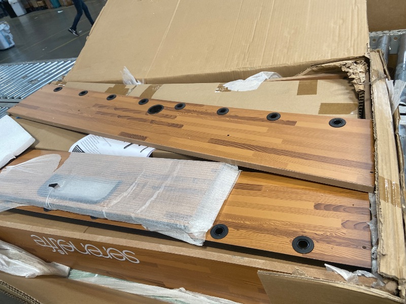 Photo 1 of SereneLife Multi Game Table, 48” Sports Arcade Games with Accessories, Ping Pong, Hockey, Pool Billiards, Soccer Foosball All in One, for Indoor and Outdoor, Family, Kids and Adults