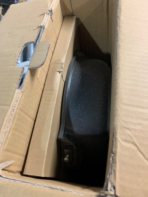 Photo 1 of ***(MAJOR DAMAGE/ SEE NOTES)***SENSARTE Nonstick Deep Frying Pan Skillet, 12-inch Saute Pan with Lid, Stay-cool Handle, Chef Pan Healthy Stone Cookware Cooking Pan, Induction Compatible, PFOA Free