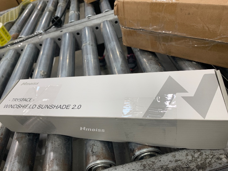 Photo 1 of [2025 Upgraded] Nmoiss Windshield Sun Shade Umbrella [Graphene Rapidly Dissipates Heat] 99% UV Blocking Protects Car from Sun and Heat Damage, Keeps Cool and Protects Interior Medium (56" L x 31" W)