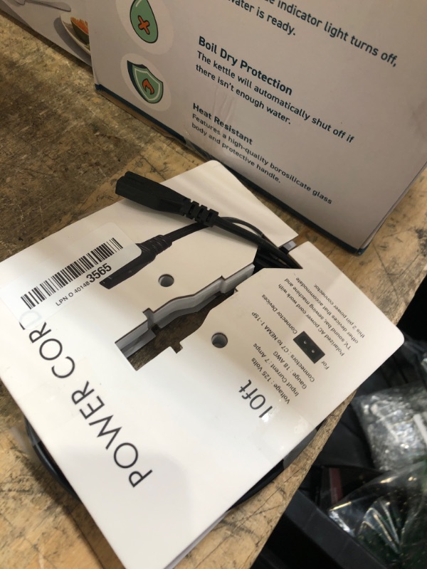 Photo 1 of 10 ft Power Cord Compatible with Singer, Brother, Baby-Lock, White, Viking, Pfaff Sewing Machine Power Cable Replacement