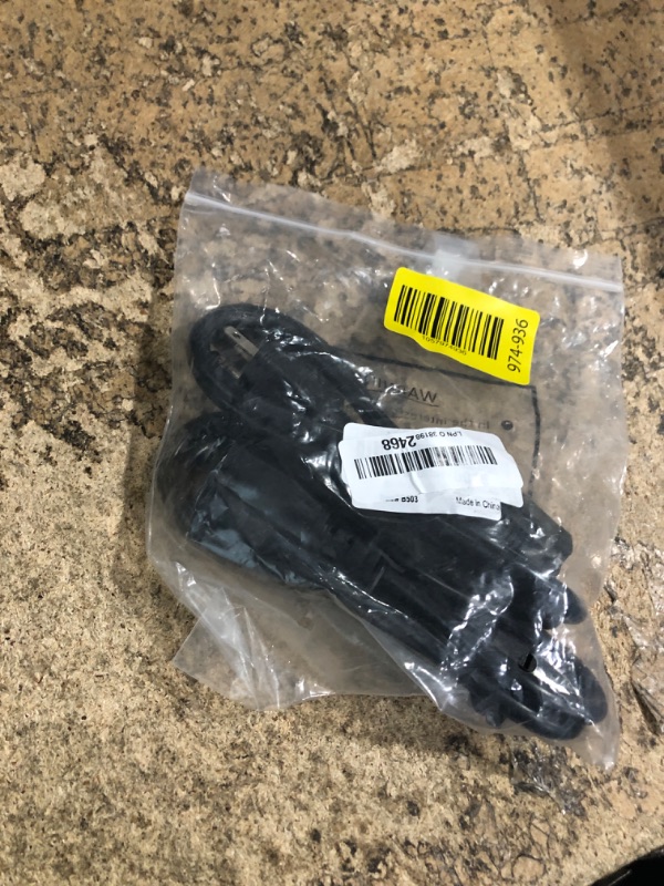 Photo 1 of 2-Pack 3ft Extension Cord Outdoor 16 SJTW AWG Heavy Duty Power Cord 3 Prong, NEMA 5-15P to NEMA 5-15R, Power Cable for Indoor and Outdoor Use, ETL Listed