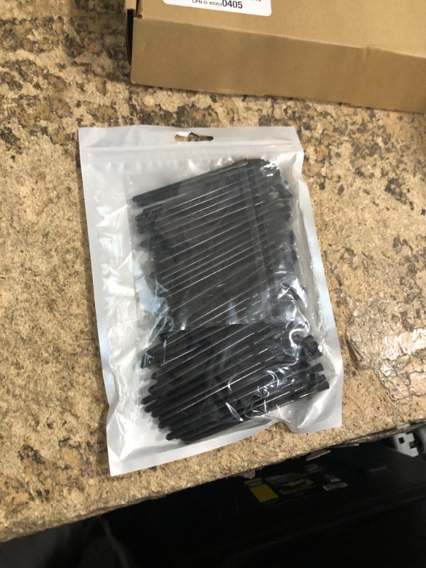 Photo 1 of 100 Pcs Lip Brushes Disposable Nail Polish Brushes Disposable Lip Brushes Lip Wand Disposable Applicators Lipstick Lip Gloss Wands Nail Polish Brush Multifunctional Makeup Brushes for Women