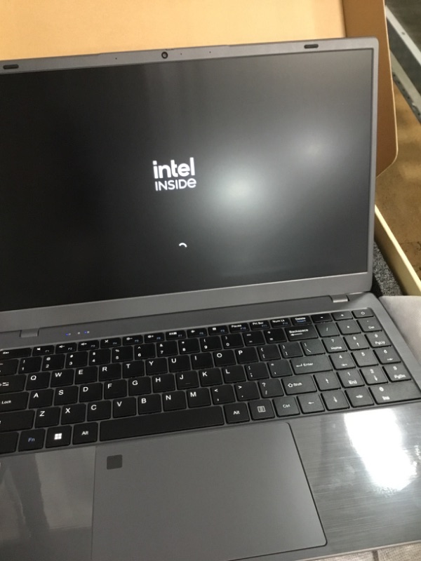 Photo 1 of (locked to previous owner) ECOHERO Windows 11 Laptop Computer, 12GB DDR5/1TB SSD, N95 Quad-Core, MS Office 2024, 15.6 inch 1920x1080 FHD Display, Dual Band WiFi, BT5.0, Fingerprint Unlock/Physical Camera Switch (Gray)