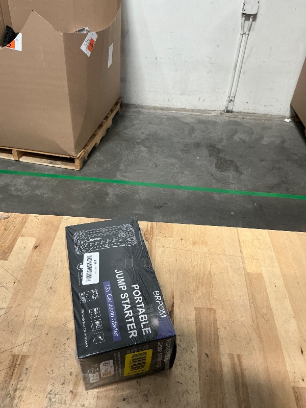 Photo 1 of **FACTORY SEALED** Car Jump Starter, 7000A Peak 26800mAh (Up to All Gas or 10.0L Diesel Engine, 50 Times) 12V Auto Booster Battery Charger Jump Box with Quick Charger Smart Jump Cables with LED Screen