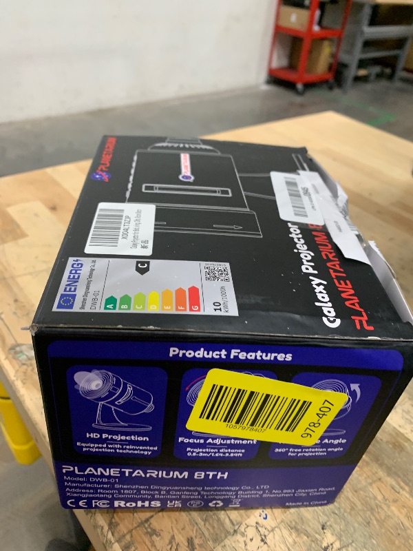 Photo 1 of 2025 Upgraded Star Planetarium Galaxy Ceiling Projector - HD Wider Projection Image?7 Colors Night Light, 360° Rotating Nebula,Adjustable Knob,Timer?Bedroom,Holiday Decor, Kids,Gifts,Party