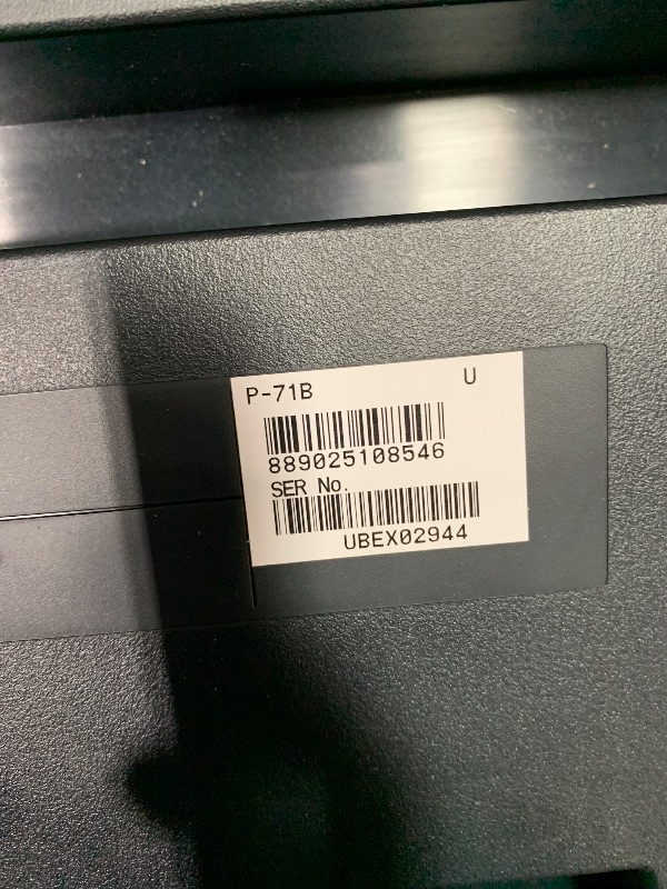 Photo 1 of YAMAHA P71 88-Key Weighted Action Digital Piano with Sustain Pedal and Power Supply (Amazon-Exclusive)