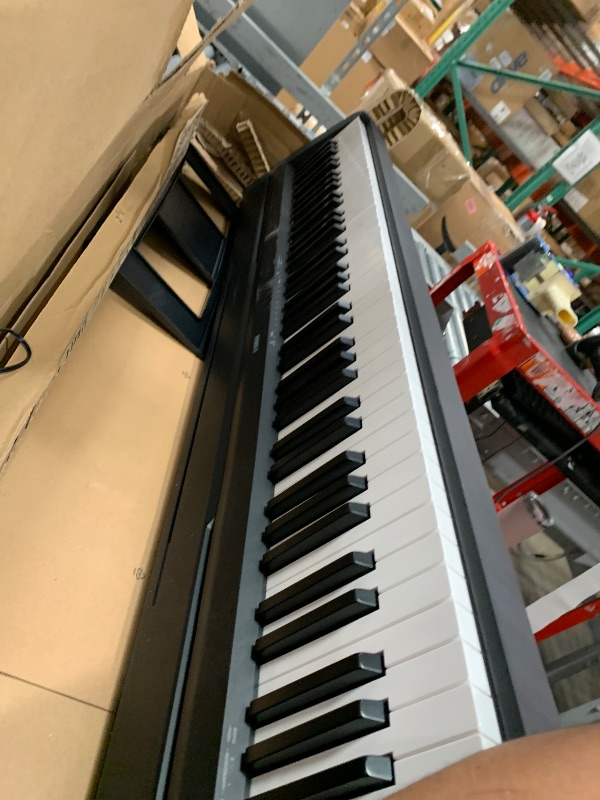 Photo 1 of YAMAHA P71 88-Key Weighted Action Digital Piano with Sustain Pedal and Power Supply (Amazon-Exclusive)