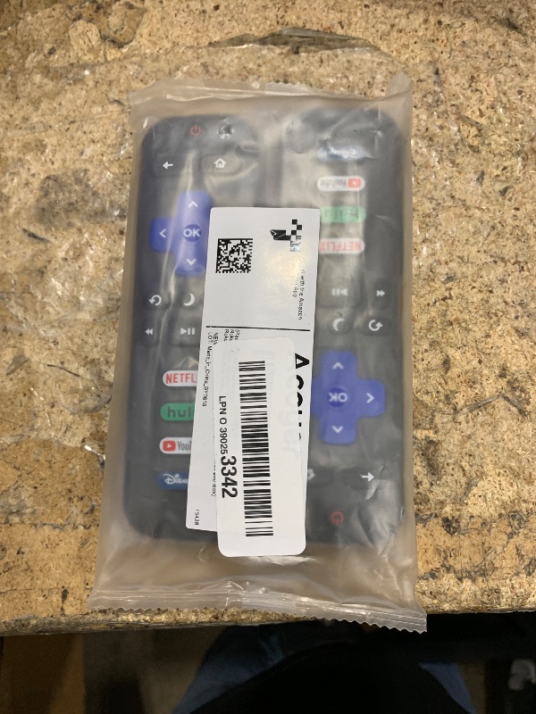 Photo 1 of (Pack of 2) Replacement-Remote-Control for Roku-TV,Compatible for TCL Roku/Hisense Roku/Onn Roku/Philips Roku Smart TVs(Not for Roku Stick and Box)