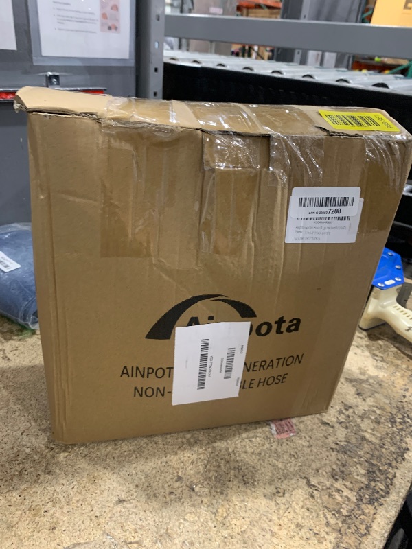 Photo 1 of Ainpota Garden Hose 100ft Flexible Water Hose with 10 Function Sprayer Leak-proof Lightweight Non-Expanding Water Pipe with Solid Fittings for Yard?RV (100FT)