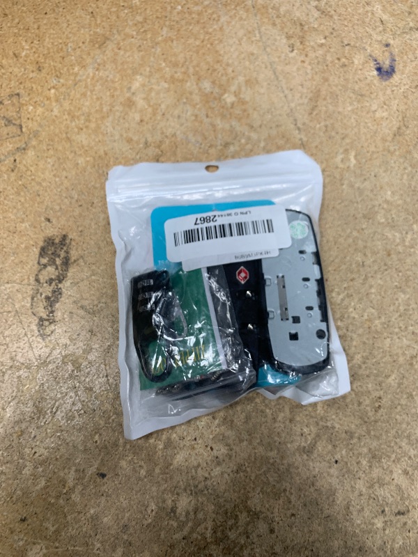 Photo 1 of (2 Pieces) lizipai(Customs Locks) Combination Lock TSA Customs Lock Fixed Luggage Lock, Backpack Lock