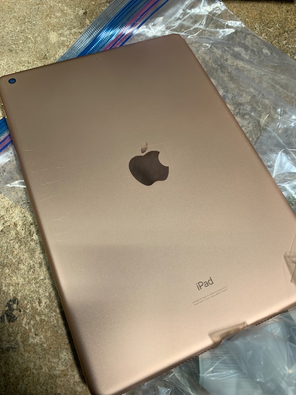 Photo 1 of ***LOCKED TO PREVIOUS OWNER *** Apple iPad (10.2-inch, Wi-Fi, 32GB) - Gold (Latest Model, 8th Generation) (Renewed)