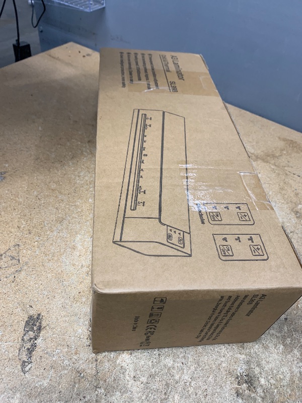 Photo 1 of A3 Laminator Machine Thermal Laminator Hot & Cold with Fast Warm Technology for Home,Office or School Supplies,Laminating Machine with Laminating Sheets Titanium Medium Gray