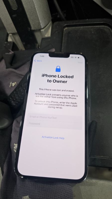 Photo 1 of ***PARTS ONL LOCKED PHONE***Apple iPhone 13 Pro, 256GB, Sierra Blue