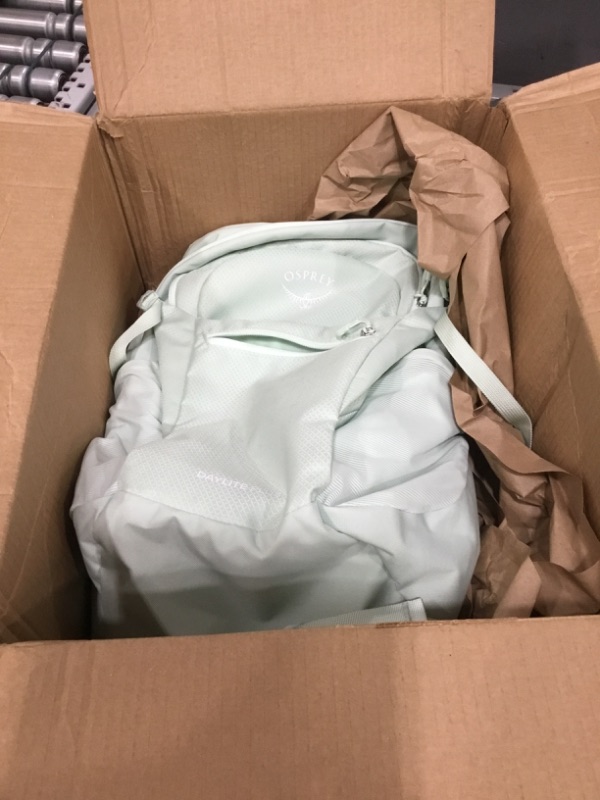 Photo 1 of ***(HEAVILY USED/ MINOR STAIN)***Osprey Daylite Plus Commuter Backpack – Lightweight, Everyday Pack with Laptop Sleeve and Water Bottle Pockets – Ideal for Work, School, and Travel with Versatile Storage Options, Frosty Mint Green