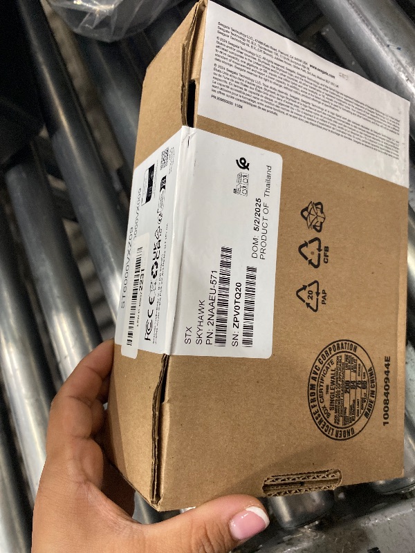 Photo 1 of ***FACTORY SEALED*** Seagate Skyhawk 6TB Video Internal Hard Drive HDD – 3.5 Inch SATA 6Gb/s 256MB Cache for DVR NVR Security Camera System with in-House Rescue Services (ST6000VXZ09/009)