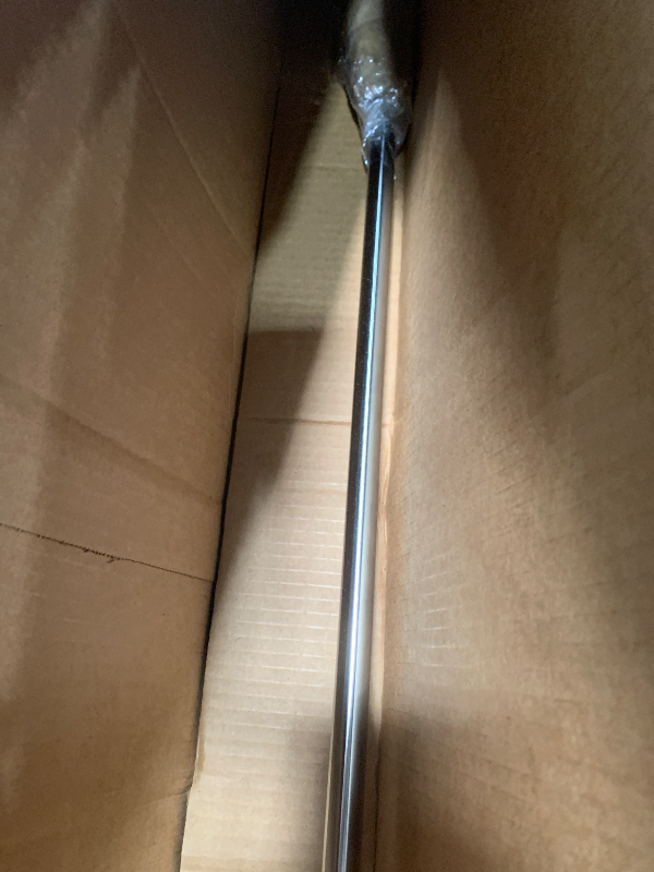 Photo 1 of 1 Pc 5/8'' x 36'' Chrome Plated Carbon Steel Round Rod, Chrome Coated Steel Round Bar for Shaft Gear Drill Lathes Boring Machine Turning Miniature Axle, Cylindrical Pin DIY Craft Tool