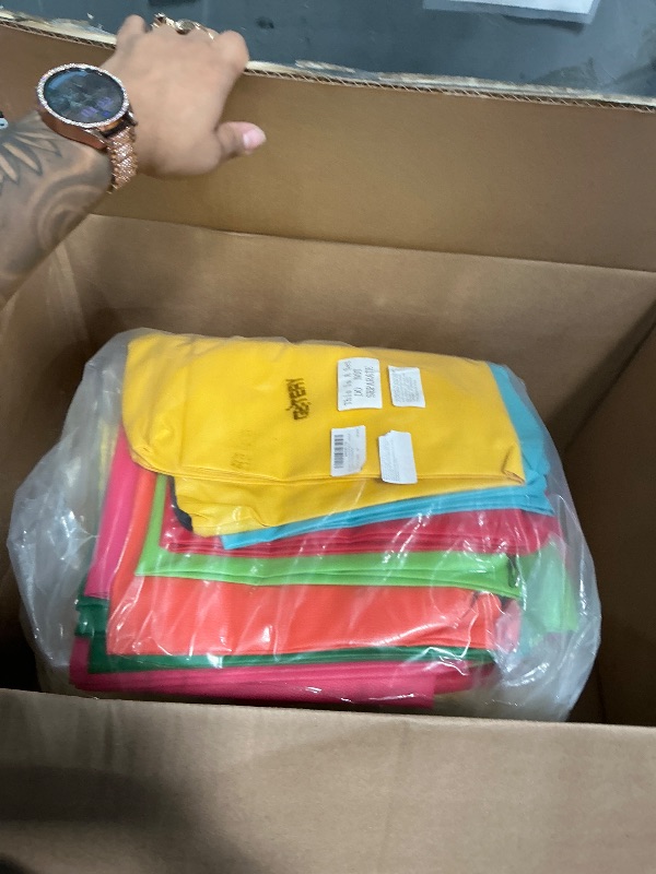 Photo 1 of (PARTIAL SET) Geetery 7 Pieces Kids Rest Mat Unassembled Portable Preschool Rest Nap Mats with Name Tag Holder for Toddler Daycare Kids Students Preschool Classroom Home(Assorted)