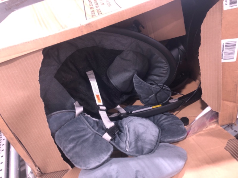 Photo 1 of *********************Doesn’t swing right******************
BabyBond Baby Swings for Infants, Bluetooth Infant Swing with Music Speaker, 3 Seat Positions, 5 Point Harness Belt, 5 Speeds and Remote Control - Portable Baby Swing for Indoor and Outdoor (Black