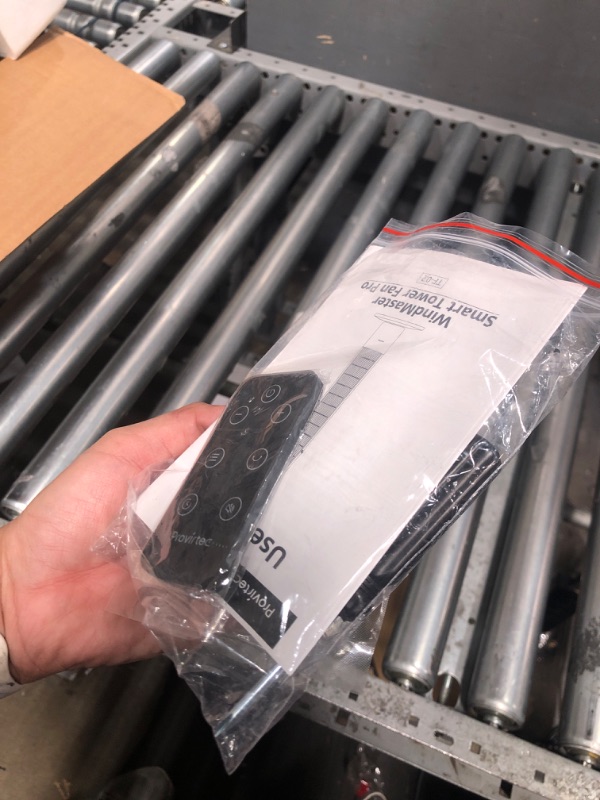 Photo 1 of ***(PARTS ONLY/ MAJOR DAMAGE/ NON FUNCTIONAL)***Provirtec Tower Fan for Bedroom 43 inch with 120° Oscillating Quiet Tower Fans for Home Bedroom, Stand up Fan with Remote & APP, Smart Floor Fan with 8 Speeds, Tall Tower Fan for Office/Living Room