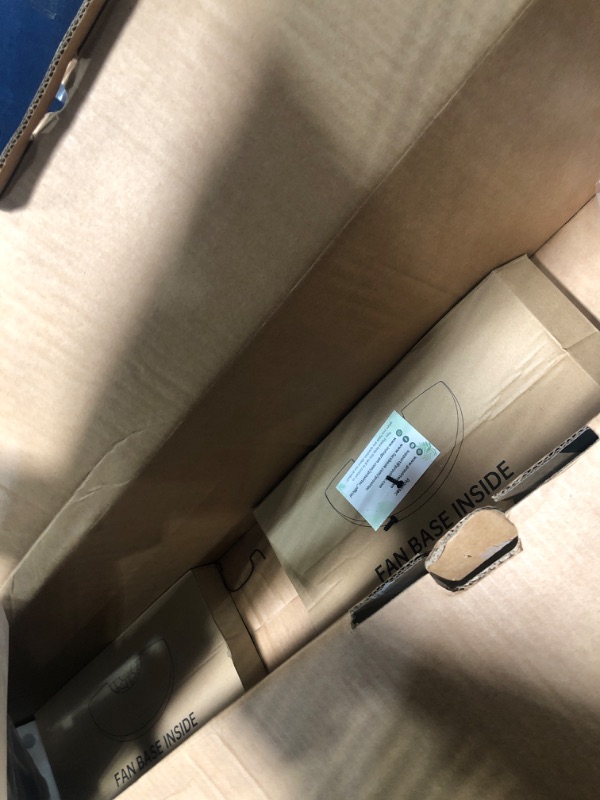 Photo 1 of ***(PARTS ONLY/ MAJOR DAMAGE/ NON FUNCTIONAL)***Provirtec Tower Fan for Bedroom 43 inch with 120° Oscillating Quiet Tower Fans for Home Bedroom, Stand up Fan with Remote & APP, Smart Floor Fan with 8 Speeds, Tall Tower Fan for Office/Living Room