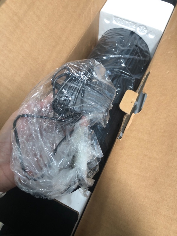 Photo 1 of ***(PARTS ONLY/ MAJOR DAMAGE/ NON FUNCTIONAL)***Provirtec Tower Fan for Bedroom 43 inch with 120° Oscillating Quiet Tower Fans for Home Bedroom, Stand up Fan with Remote & APP, Smart Floor Fan with 8 Speeds, Tall Tower Fan for Office/Living Room