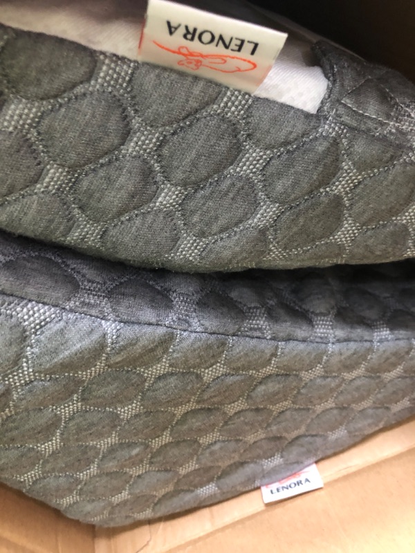 Photo 1 of *************MISSING SOME OF THE PILLOWS************
LENORA ADJUSTABLE WEDGE PILLOW SET GREY 