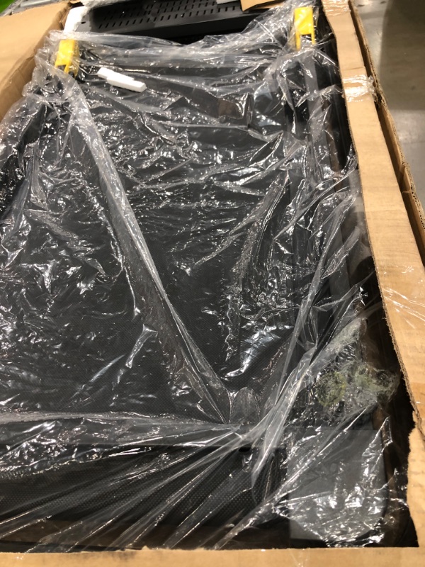 Photo 1 of ***(USED/ UNKNOWN IF MISSING PARTS/ UNABLE TO TEST ITEM)***YPOO Foldable Treadmill with Incline, Walking Pad with Handle Bar 3 Level Incline, Portable Folding Treadmills for Home/Office 300 Lbs Capacity, Quiet Desk Treadmill with Remote Control & APP