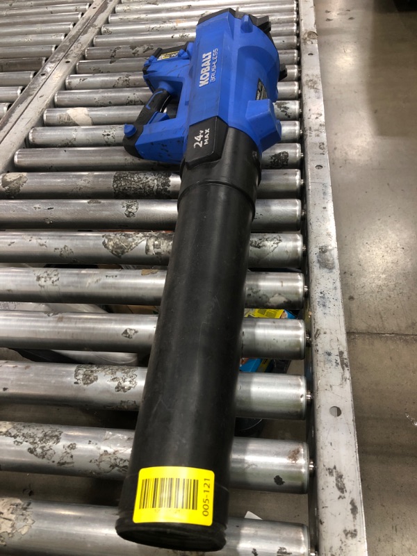Photo 1 of  KOBALT BRUSHLESS 24V MAX BLOWER WITH BATTERY 