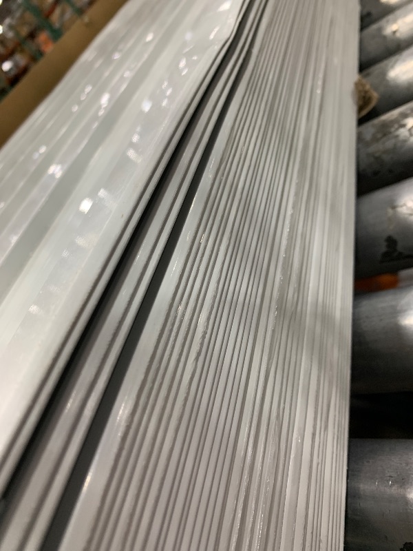 Photo 1 of ****UNKNOWN DIMENSIONS ,*** WHITE METAL PANELS BRAND UNKNOWN 